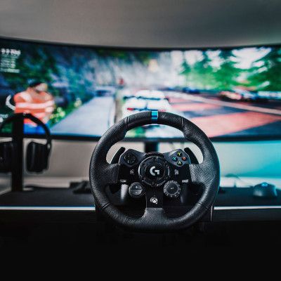 Руль Logitech G923 Racing Wheel and Pedals for Xbox One and PC Black (941-000158) | Зображення 2