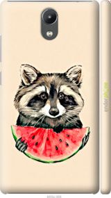 Чохол на Lenovo Phab 2 Єнотик з кавуном "4605m-956-2448"
