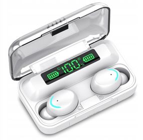 Беспроводные наушники True Wireless TWS F9-C5 WHITE Bluetooth