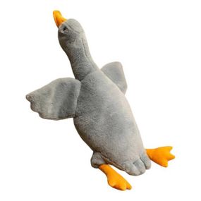 Іграшка м'яка Гусак-обнімусь 70см Сірий