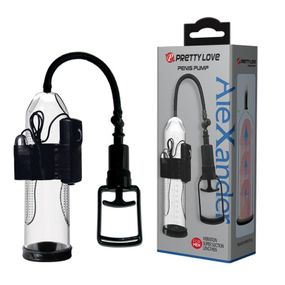 Помпа для пеніса Pretty Love Alexander з вібрацією, 24.5 х 7.3 sexstyle