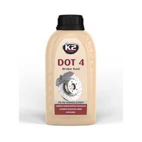Гальмівна рідина K2 DOT 4 250 мл T124