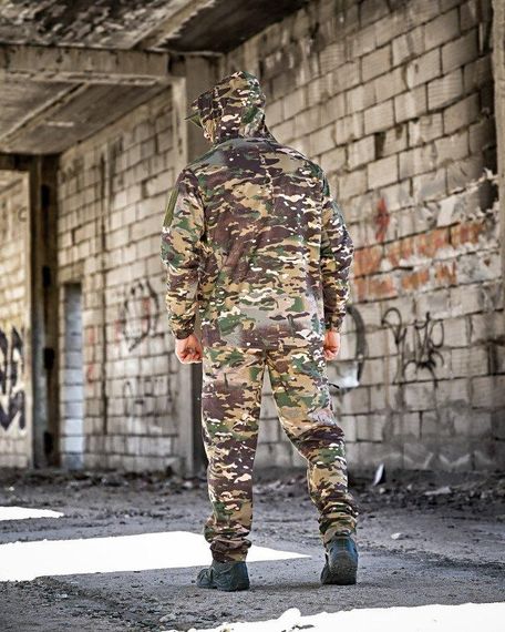 Демісезонний тактичний костюм софтшел SATELIT мультикам НП4885 | Зображення 2