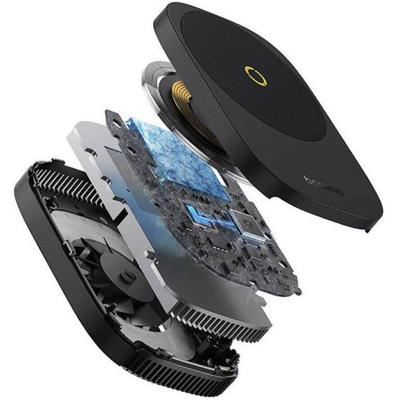 Бездротовий зарядний пристрій з кулером для мобільного Baseus MagPro II Series Ultra-Thin Magnetic Phone Cooler (with Wireless | Зображення 6