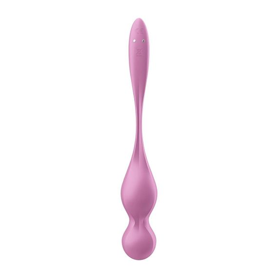 Вагінальні смарт-кульки з вібрацією Satisfyer Love Birds 1 Connect App Pink, 78 г Sex Aura | Зображення 2