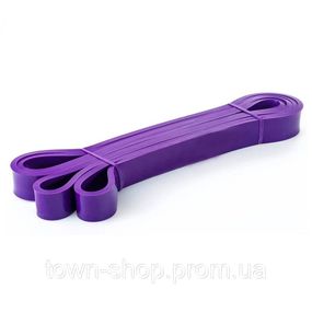 Резиновая петля для тренировки "Pro Loop Bands" NE-B-452-16-32, 16-32 кг фиолетовая