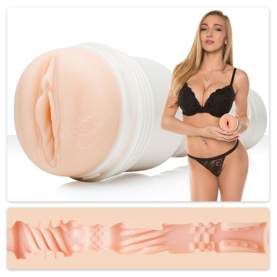 Мастурбатор Fleshlight Girls: Kendra Sunderland - Angel, зі зліпка вагіни, дуже ніжний Sex Aura | Зображення 1
