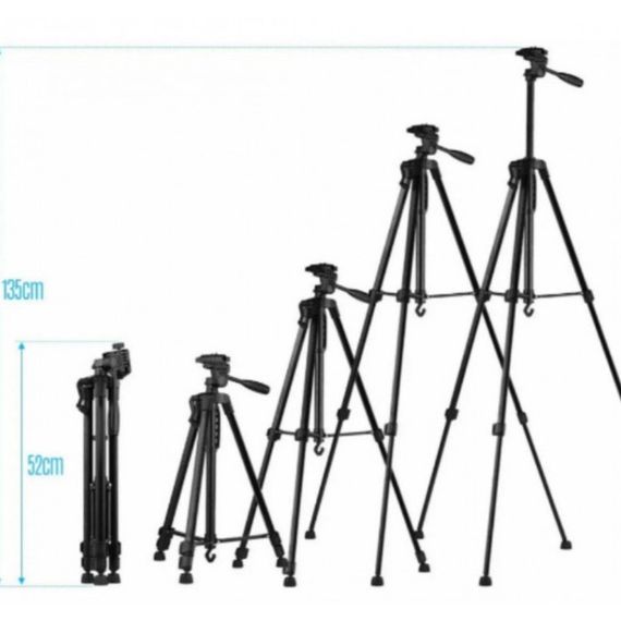 Підставка під телефон тринога 3366, Штатив для монокуляра, Штатив для софтбокса, OY-254 Штатив професійний | Зображення 1