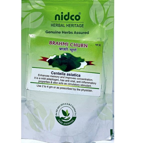 Комплекс для профілактики нервової системи Nidco Brahmi Churn 50 g /250 servings/