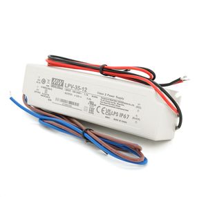 Импульсный блок питания герметичный Mean Well LPV-35-12 12В 3А 35Вт IP67