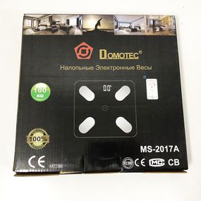 Бытовые напольные весы Domotec MS-2017A / Весы напольные / Весы RV-153 электронные напольные