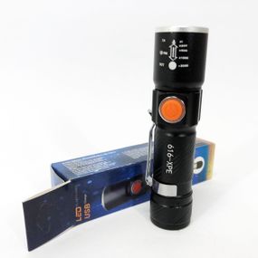 Многофункциональный тактический фонарь, Светодиодный фонарик Аккумуляторный фонарь VF-32