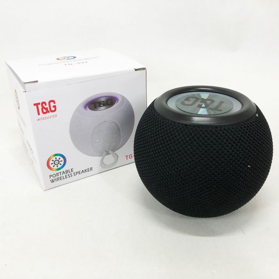 Портативна Bluetooth колонка AUX, Bluetooth колонка світлодіодна з rgb світломузикою UA-42 | Зображення 6