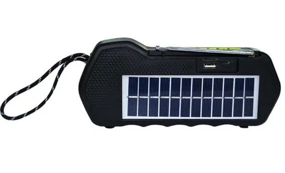 Фонарь LED с солнечной панелью, радио, MP3 плеер и функцией повербанка CСLamp CL-823 Bluetooth | Зображення 2