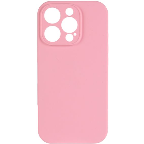 Чохол Silk Full Camera Protective (AA) NO LOGO для Apple iPhone 16 Pro (6.3") Рожевий / Light pink | Зображення 1