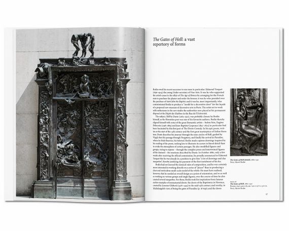 Огюст Роден книги про життя великих художників Rodin - Taschen Подарункові книги про мистецтво | Зображення 3