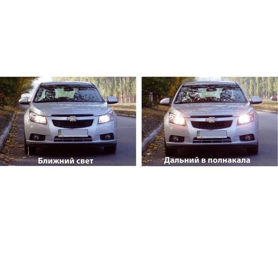 Денні ходові вогні "Дальнє світло в півнакалу" (Скандинавське світло) | Зображення 1