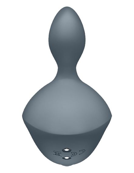 Вібрувальна анальна пробка Satisfyer Booty Absolute Beginners 4 сіра Sex Aura | Зображення 2