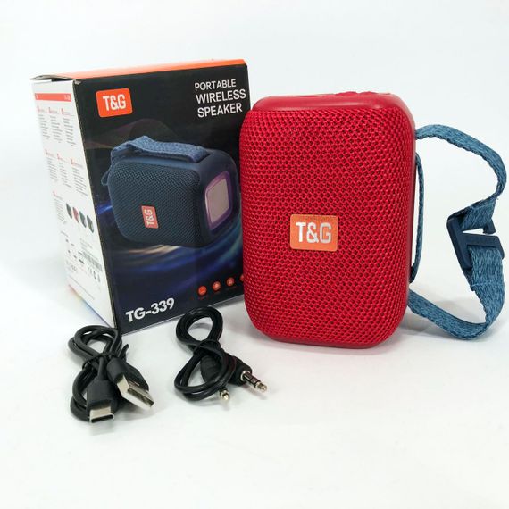 Bluetooth колонка з різнокольоровим підсвічуванням TG339, Bluetooth колонка з динамічним підсвічуванням HM-51 | Зображення 8