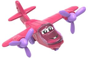 Літак 8898 рожевий ТЕХНОК