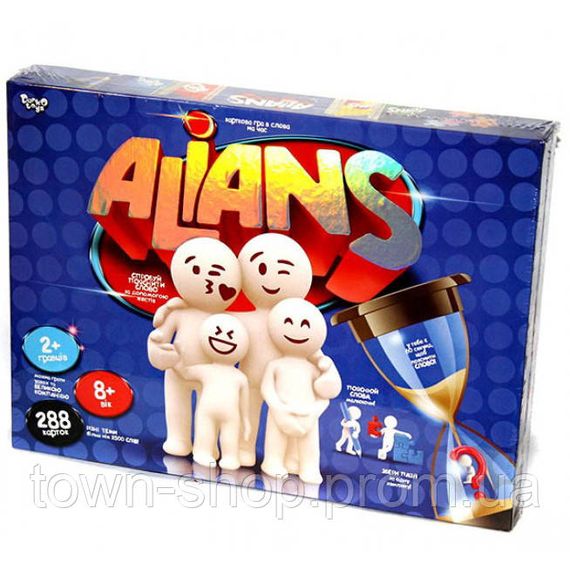 Настольная развлекательная игра Alians ALN-01 для компании укр.