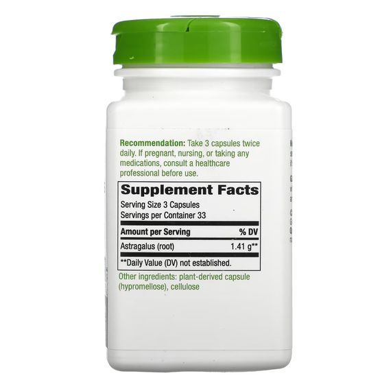 Astragalus Root - 100 vcaps | Зображення 1