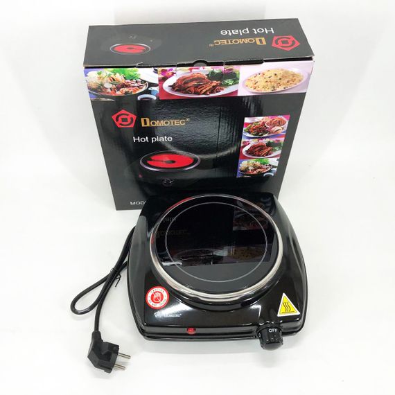 Бытовая электро-плитка DOMOTEC MS-5851 900 Вт, Электрическа настольная плита, Настольная мощная плита ZA-62 | Зображення 6