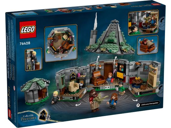 Конструктор LEGO Harry Potter Хатинка Геґріда: Несподівані гості 76428 | Зображення 1