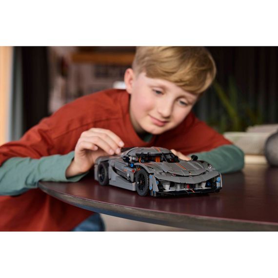 Конструктор LEGO Technic Koenigsegg Jesko Absolut — сірий гіперкар (42173) | Зображення 9
