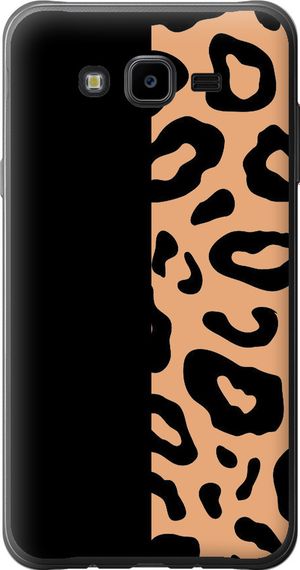 Чехол на Samsung Galaxy J7 Neo J701F Пятна леопарда "4269u-1402-17620"