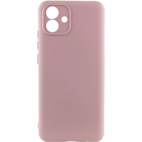 Чохол Silicone Cover Lakshmi Full Camera (A) для Samsung Galaxy A04e, Рожевий