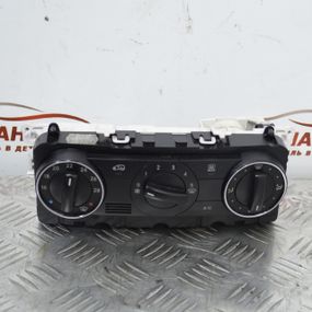 Блок управління клімат контролем Mercedes A-Class W169 перемикач кондиціонера Мерседес А-Клас A1698301785