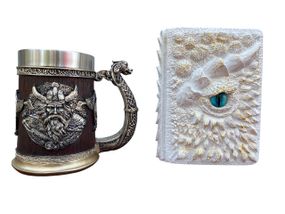 Подарунковий набір Кухоль 3D Берсерк-Віникінг і Блокнот 3D «Око Крижаного Хранителя»