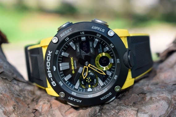 Годинники чоловічі водонепроникні протиударні Casio G-Shock GA-2000-1A9ER Оригінал (модуль 5590) | Зображення 2