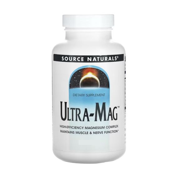 Магний Source Naturals Ultra-Mag Magnesium Complex - 30 tabs