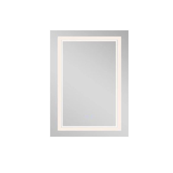 Дзеркало Qtap Cardinal 600х800 з LED-підсвічуванням Touch, з антизапотіванням, з димером, рег. темп. кольору (3000-6500K) | Зображення 5