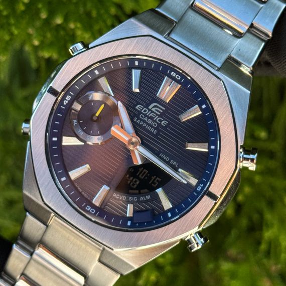 Чоловічий годинник Casio Edifice ECB-S10D-2A з Bluetooth, сапфіровим склом та сонячною батареєю | Зображення 3