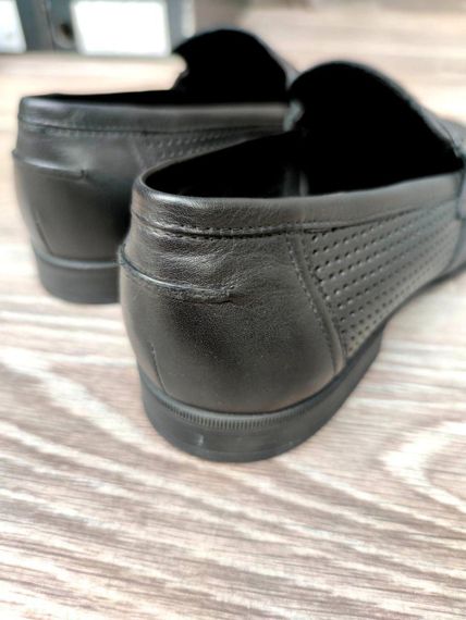 Лофери для чоловіка на літо 45 розмір, чорний колір | Зображення 3