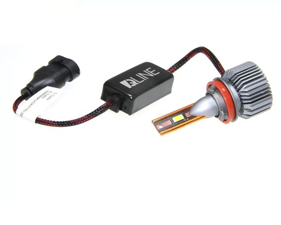 Комплект світлодіодних ламп QLine Ultra +200% 55W H11 (H8/H9/H16) 6000K (2шт) 12V | Зображення 3