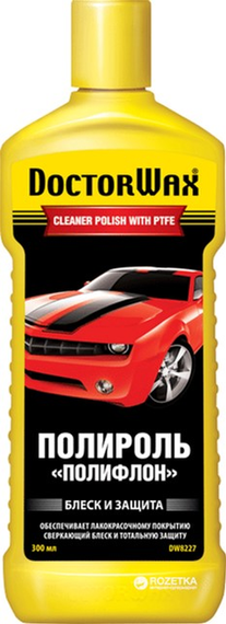 DoctorWax Поліроль-очисник, захист _Поліфлон_ 300 мл DW8227