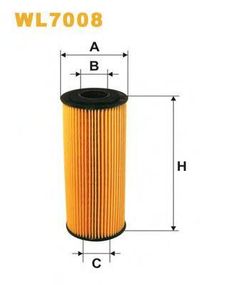 Фільтр оливи WIX FILTERS WL7008 на VW SHARAN (7M8, 7M9, 7M6)