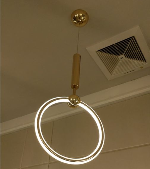 Люстра лофт подвесная LED 24W NW G (BL-888S/1) | Зображення 5