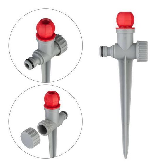 Зрошувач статичний круговий на кілку "Куля" INTERTOOL GE-0058 | Зображення 2