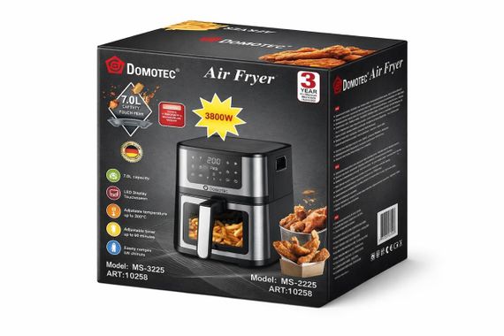 Аэрофритюрница DOMOTEC Air Fryer MS-3225 | Зображення 7