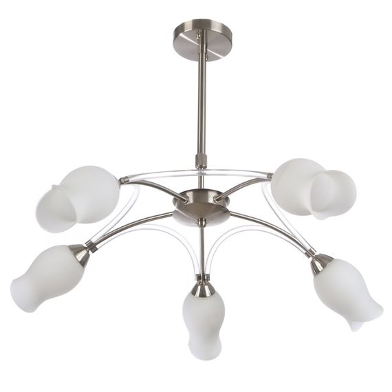 Люстра потолочная классическая E14 60W CH (KL-53C/5)