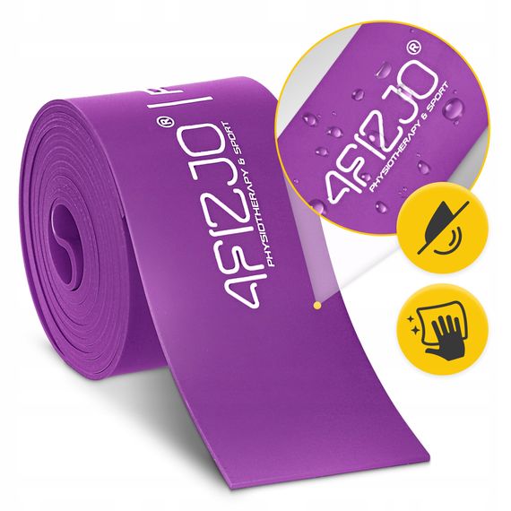 Стрічка компресійна для флосингу 4FIZJO Floss Band 207 x 5 x 0.15 см Violet (P-5905973405225) | Зображення 4