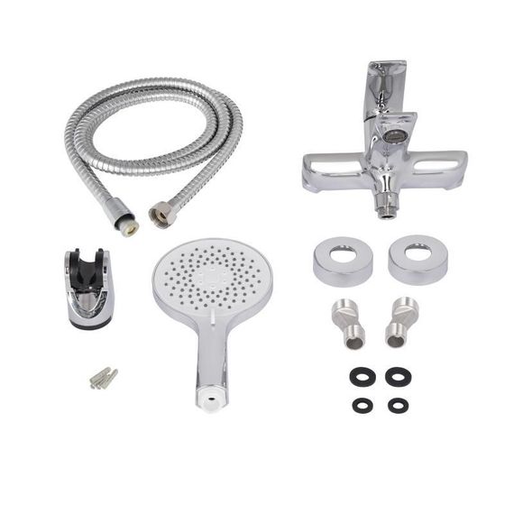 Смеситель для ванны Qtap Vlasta New (c душевым гарнитуром) QTVLA259CRM45642 Chrome | Зображення 4