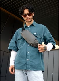 Сумка чоловіча Sambag HOLSTER MSH Графітова 36 х 14 х 4 см (87113009m)