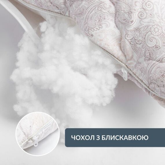 Подушка Air Dream Classic Афродита IDEIA 50х70 см антиаллергенная с чехлом на молнии (8-11754*002) | Зображення 4