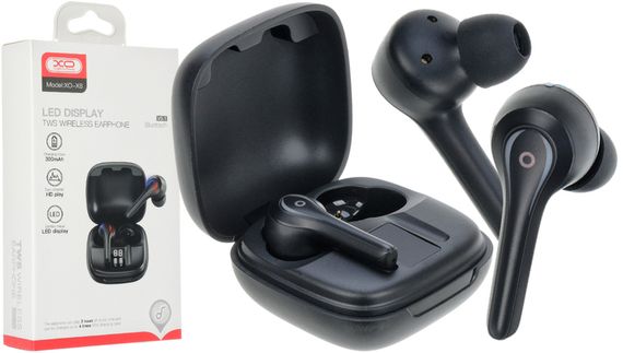Бездротові навушники з Bluetooth 5.0 XO X8 TWS черний (MAW-43218_689) | Зображення 2
